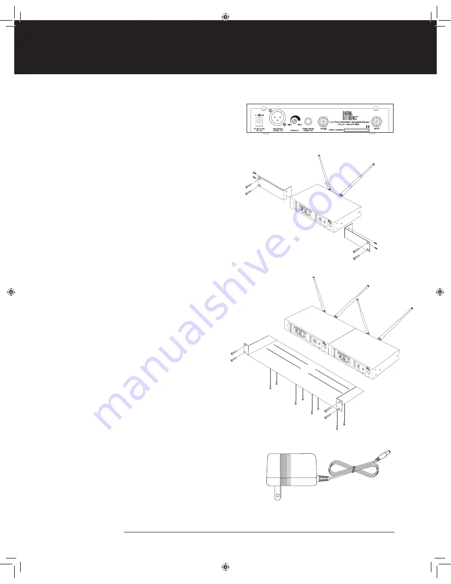 Digital Reference DR-4000 Series Manual Download Page 5