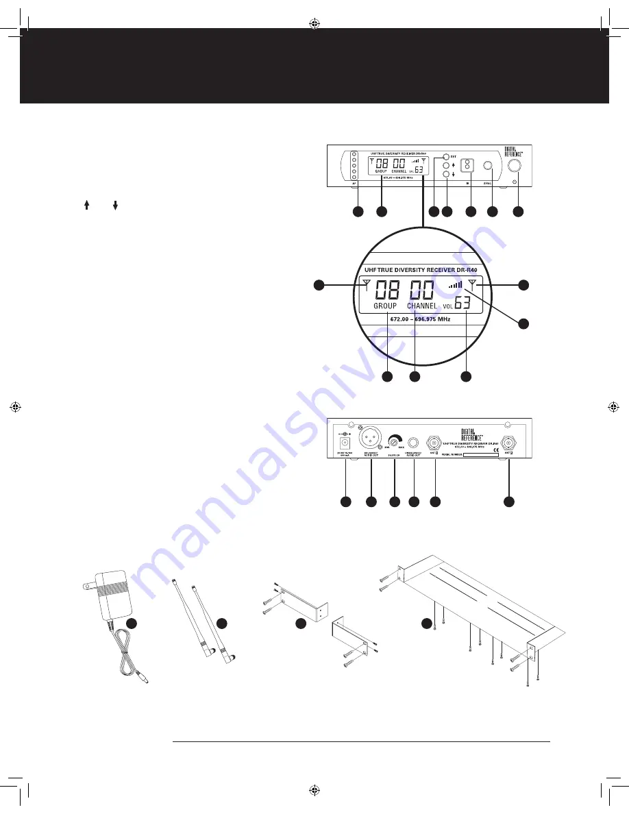 Digital Reference DR-4000 Series Manual Download Page 9