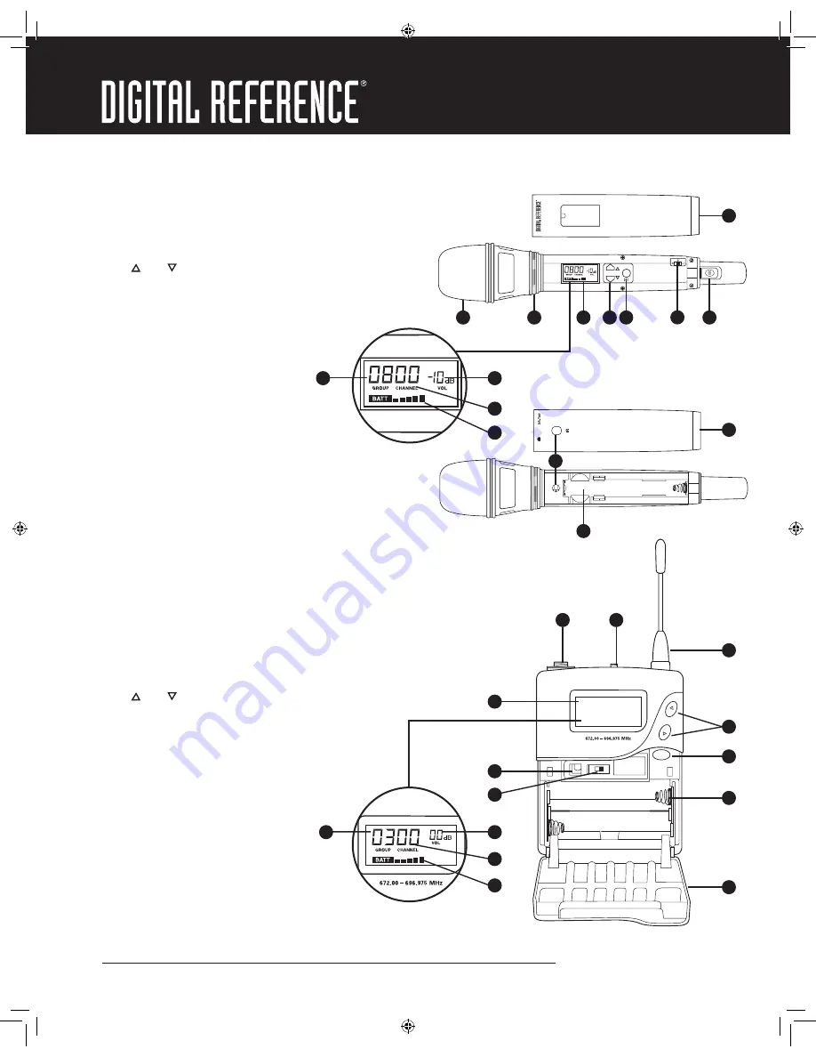 Digital Reference DR-4000 Series Manual Download Page 14