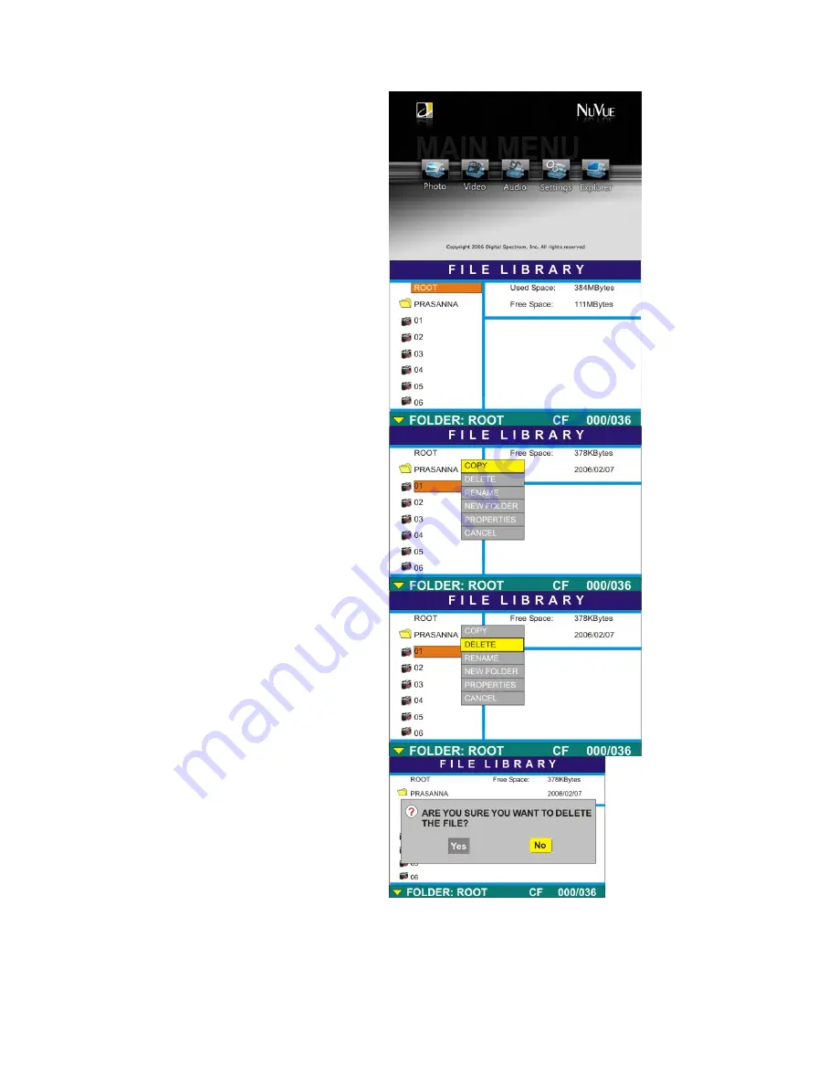 Digital Spectrum NuVue NV-800 User Manual Download Page 18