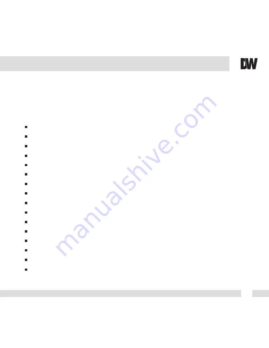 Digital Watchdog DWC-D362D User Manual Download Page 5