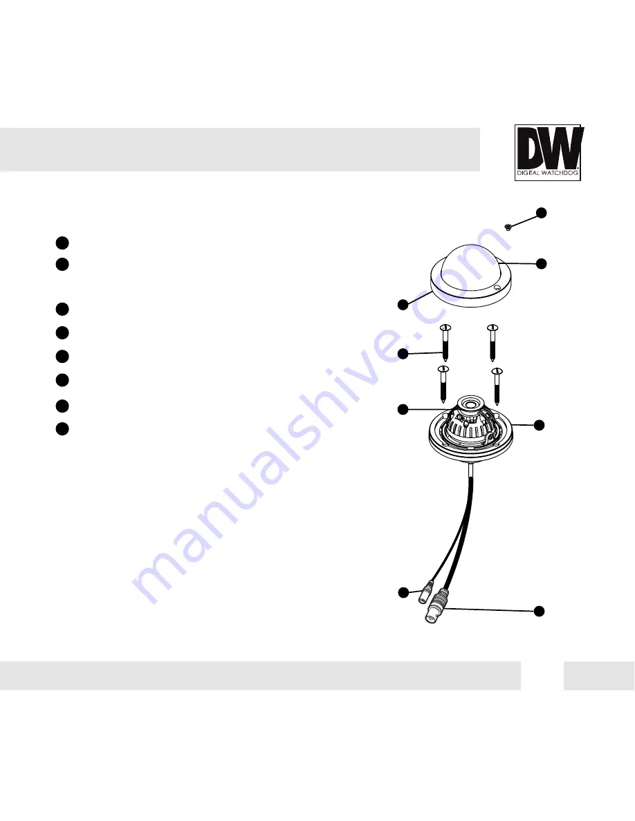 Digital Watchdog DWC-MC753WTIR User Manual Download Page 5