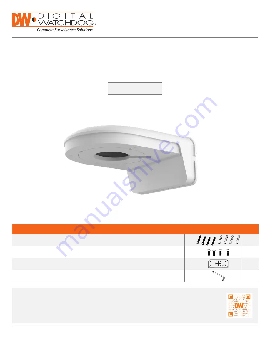 Digital Watchdog DWC-MTTWM2 Quick Start Manual Download Page 1