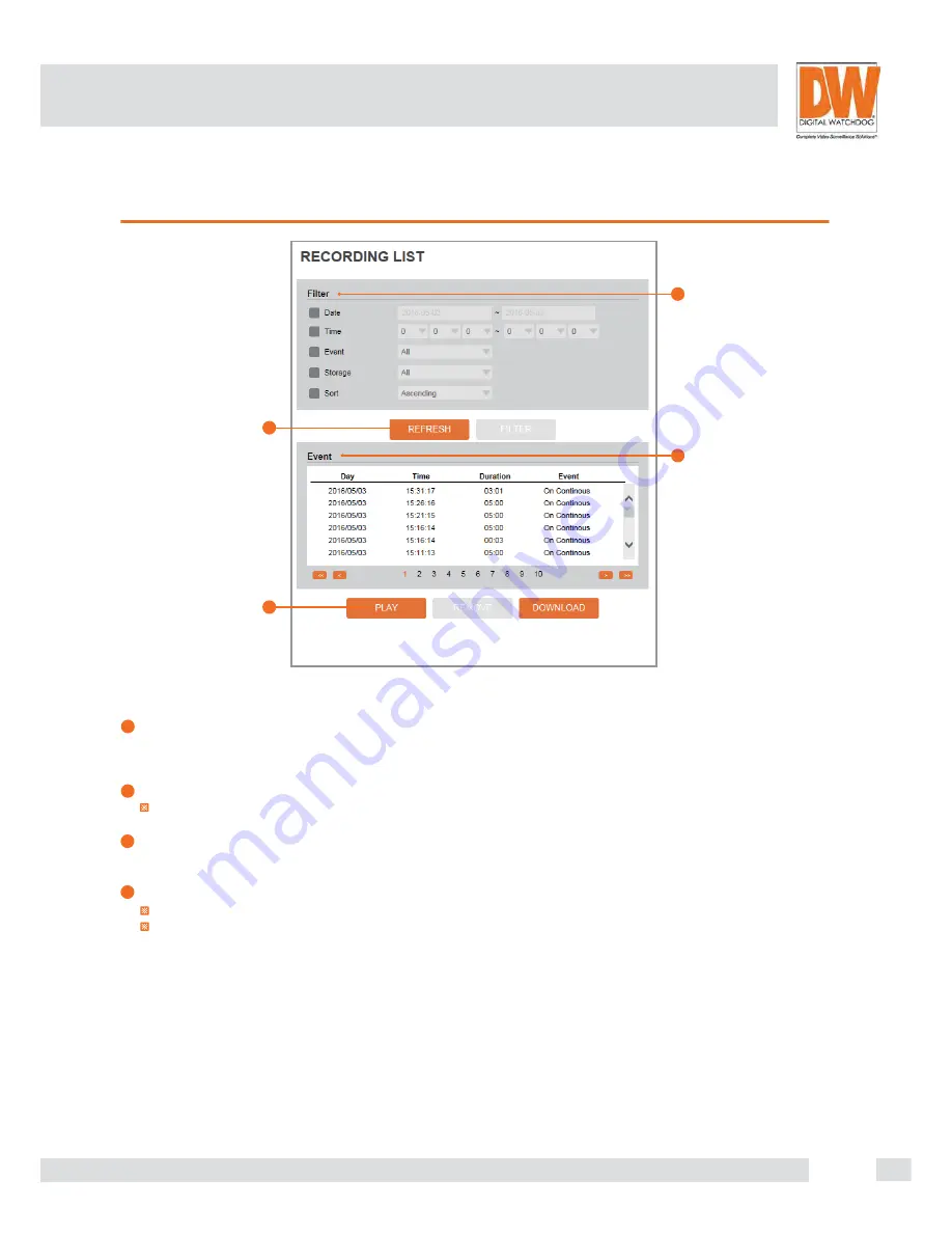 Digital Watchdog DWC-MV421B Скачать руководство пользователя страница 56