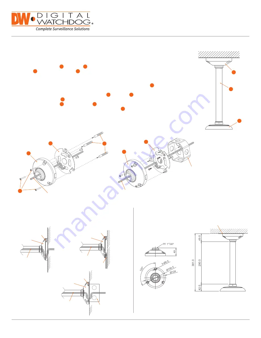 Digital Watchdog DWC-P20CM2 Quick Start Manual Download Page 2