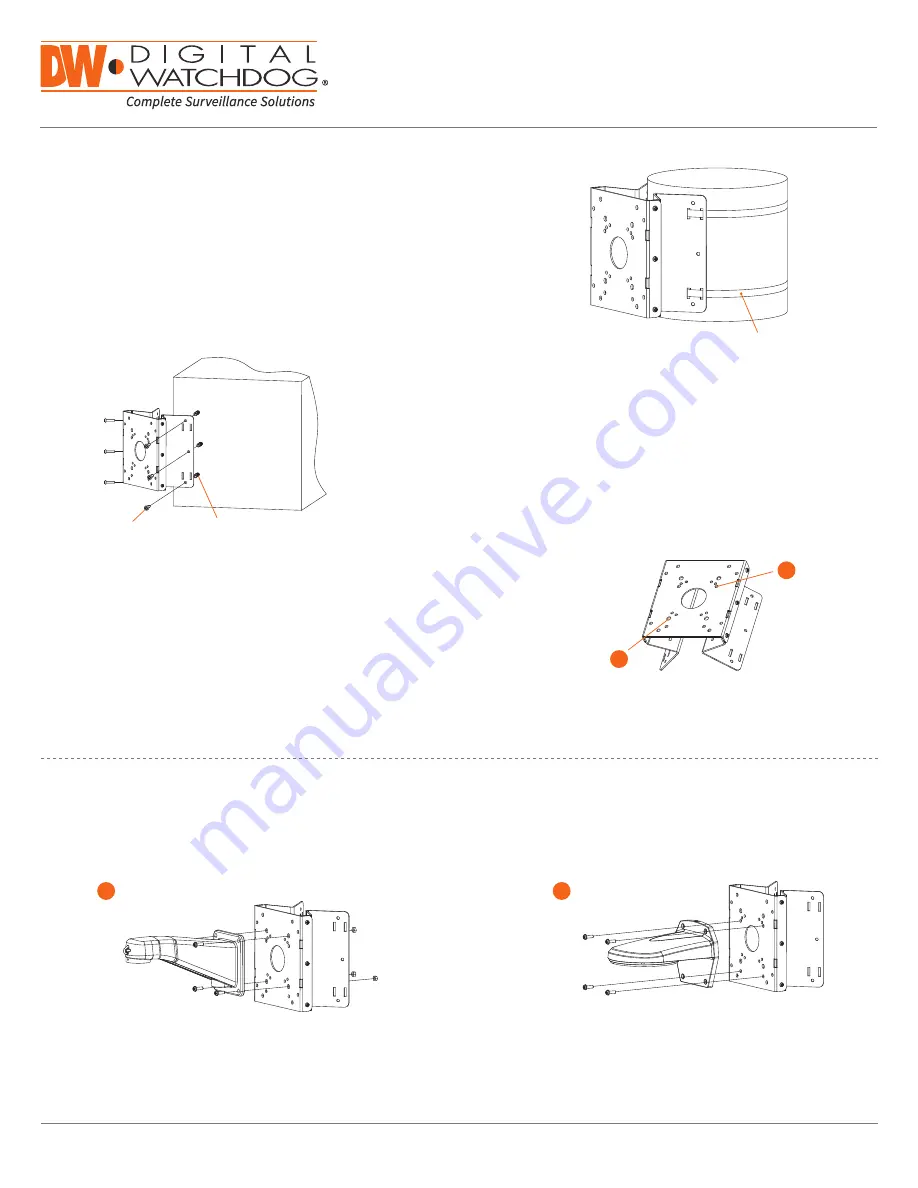 Digital Watchdog DWC-P336CNMW Quick Start Manual Download Page 2