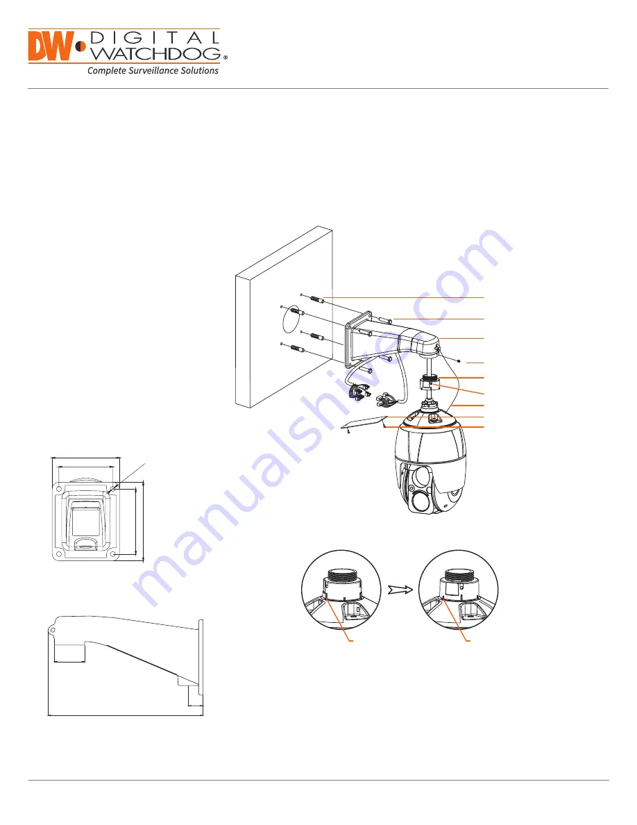 Digital Watchdog DWC-P336WMW Quick Start Manual Download Page 2