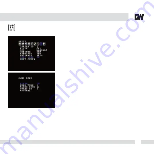 Digital Watchdog INFINITY 960H DWC-B1567WD Manual Download Page 28