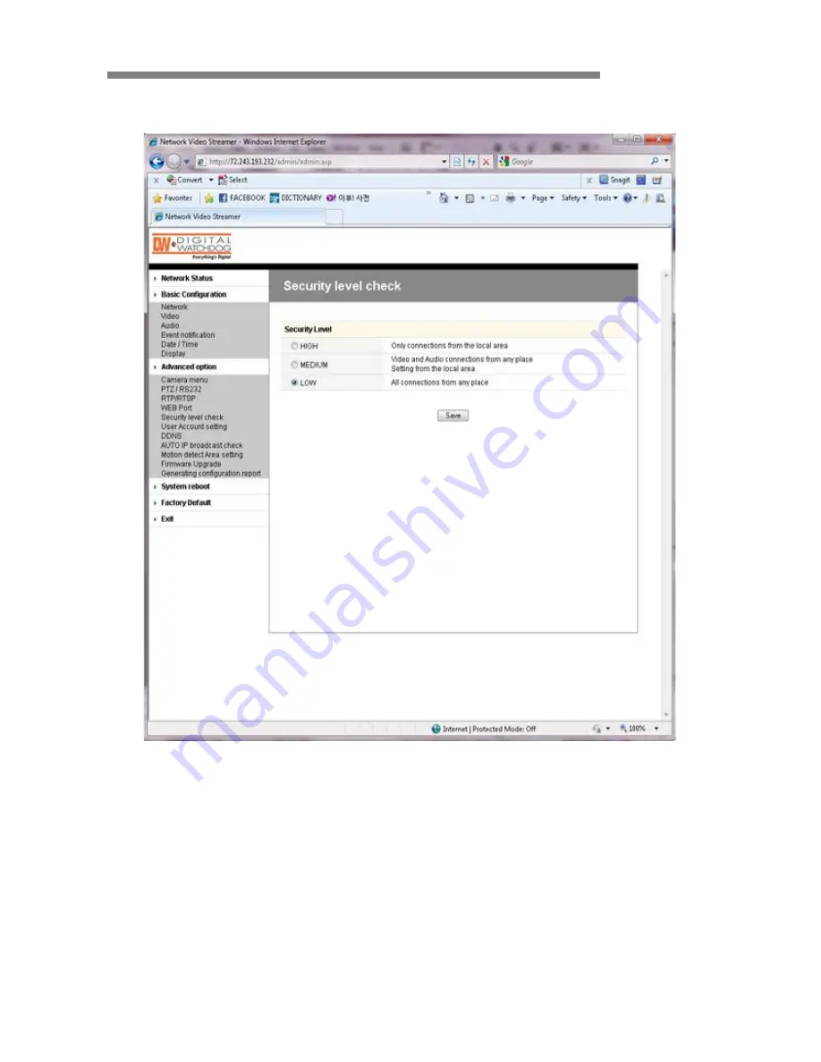 Digital Watchdog iV3377WD User Manual Download Page 46