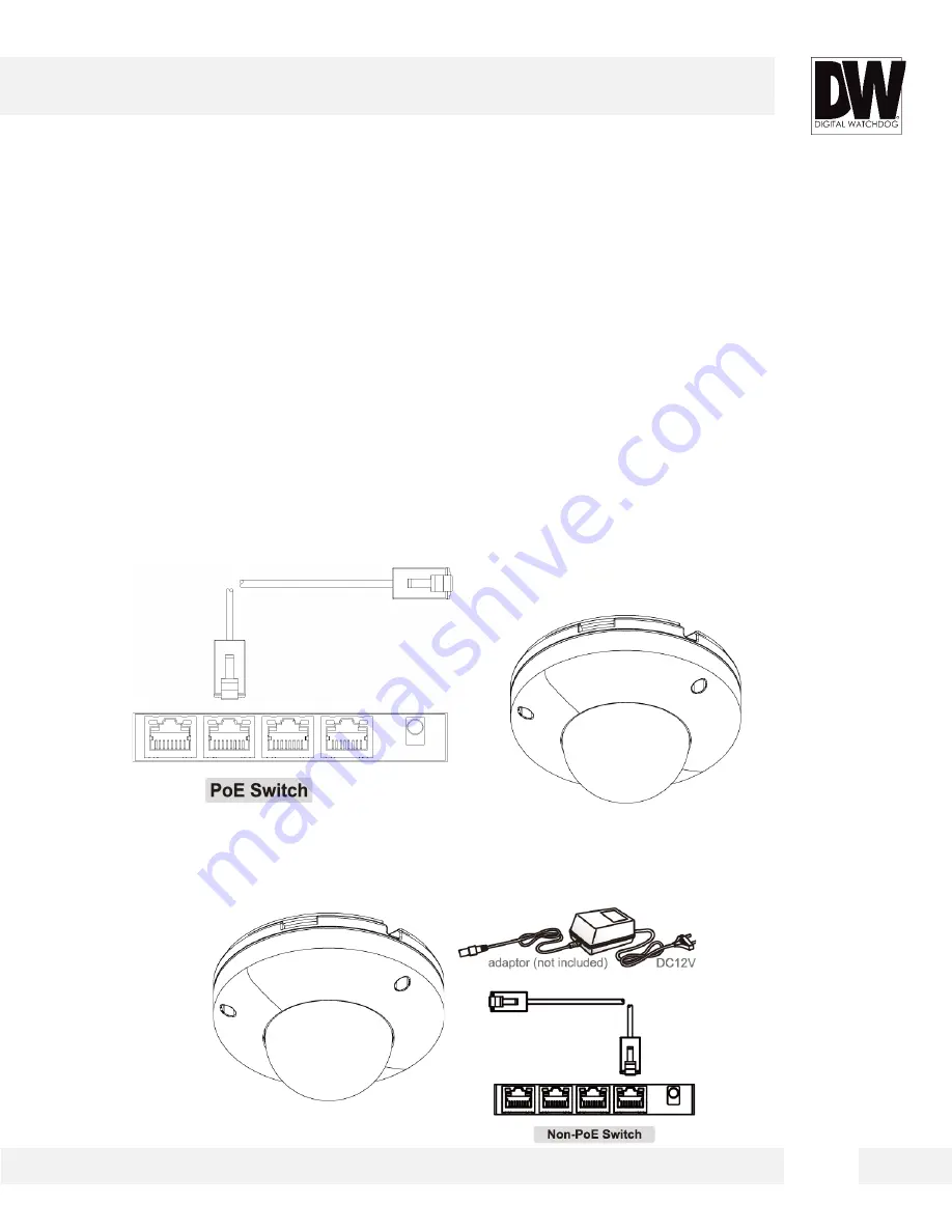 Digital Watchdog MEGApix CaaS DWCA-VF25W28-64 User Manual Download Page 8