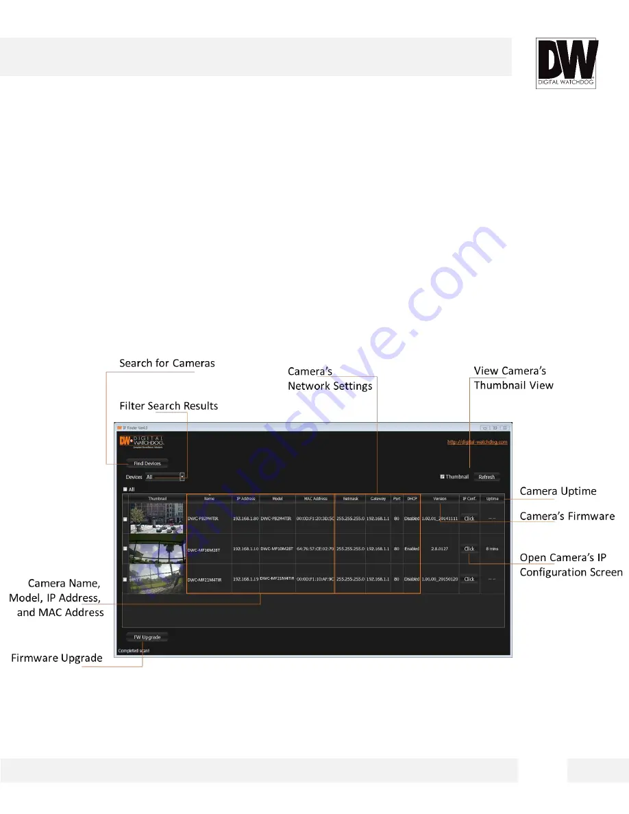 Digital Watchdog MEGApix DWC-MD724V Скачать руководство пользователя страница 12