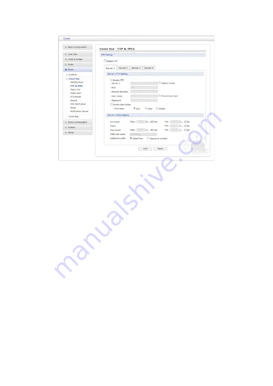 Digital Watchdog MEGApix DWC-MPTZ30X User Manual Download Page 50