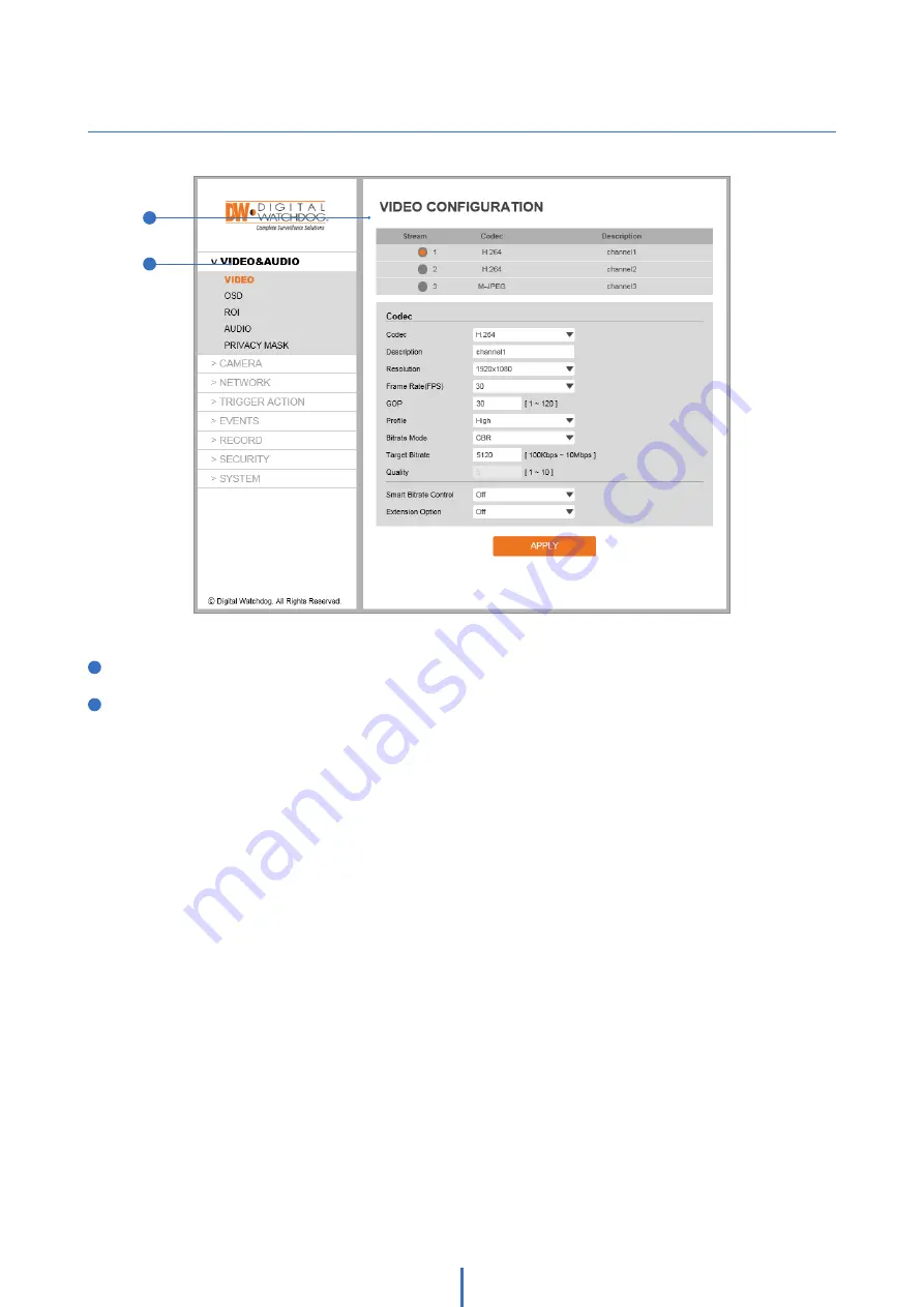 Digital Watchdog MEGApix DWC-MPV72Wi28ATW User Manual Download Page 15