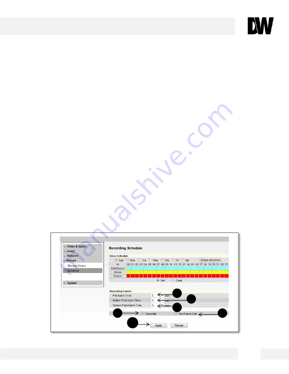 Digital Watchdog MEGApix DWC-MV421D User Manual Download Page 47