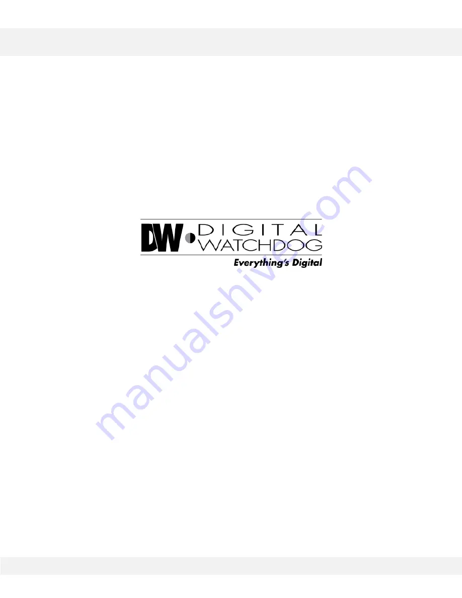 Digital Watchdog MEGApix DWC-MV421D User Manual Download Page 64