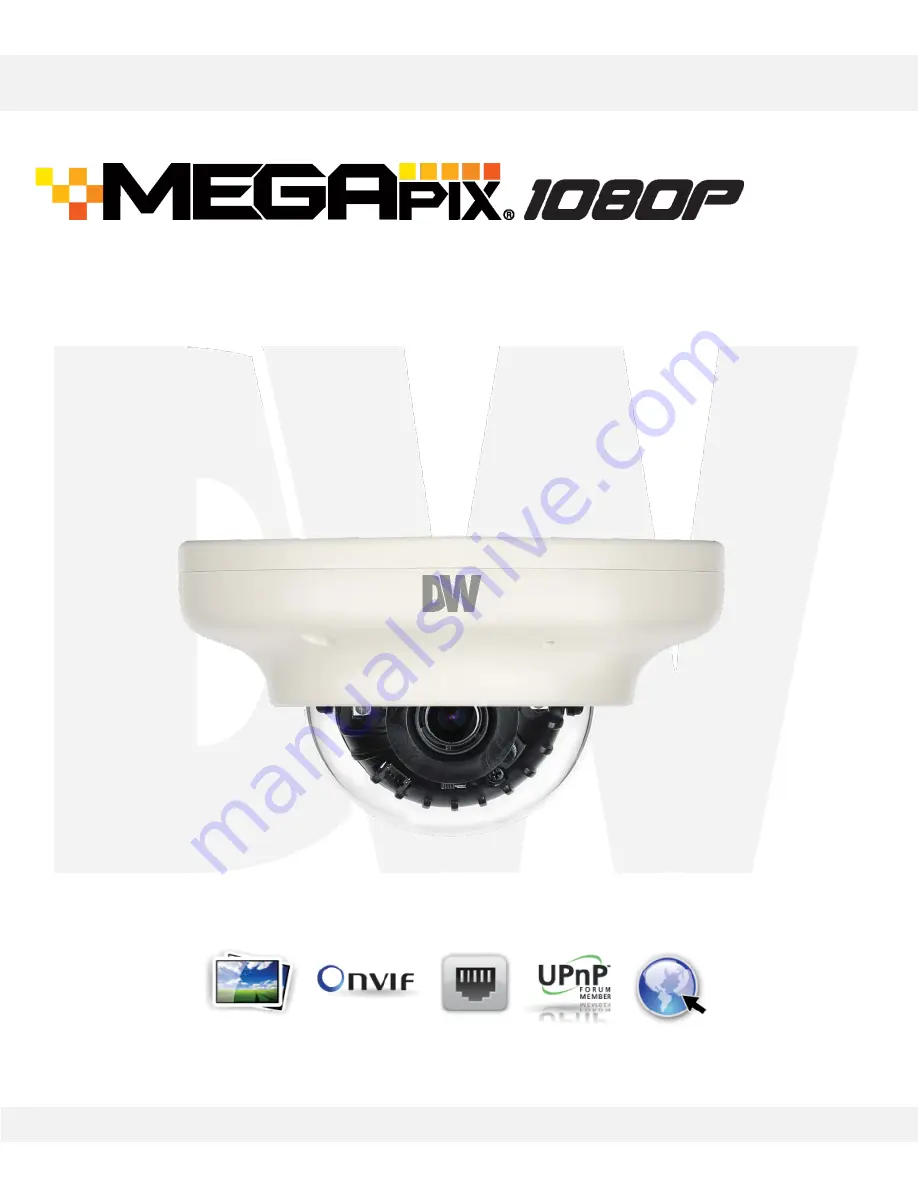 Digital Watchdog Megapix DWC-MV72I28V Скачать руководство пользователя страница 1