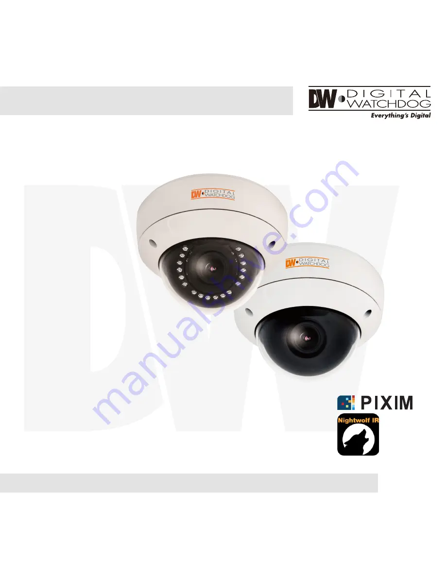 Digital Watchdog PIXIM DWC-V365 User Manual Download Page 1