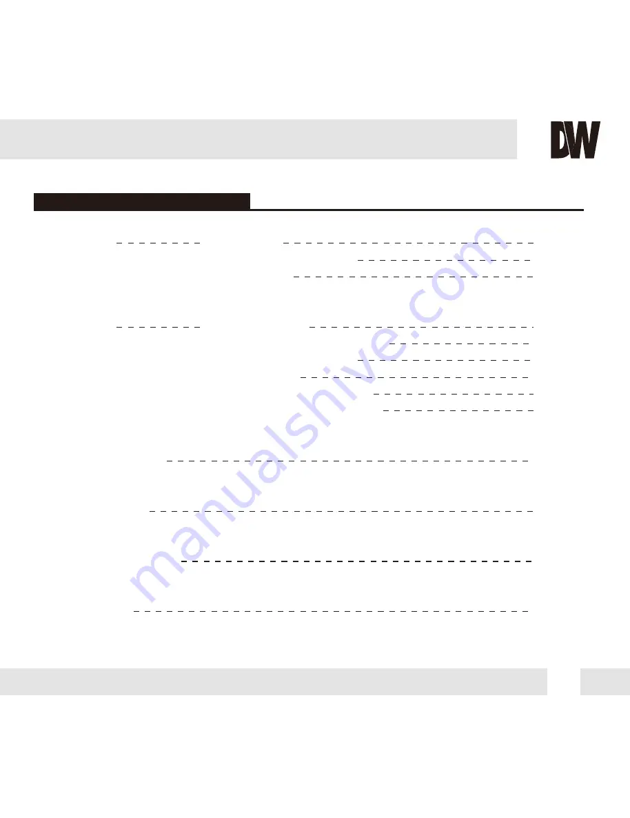 Digital Watchdog Power PIX DWC-D3361WTIR Instruction Manual Download Page 3