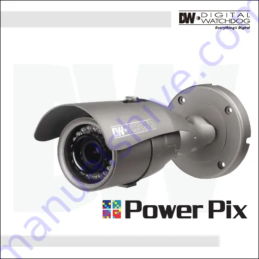 Digital Watchdog PowerPix DWC-B6361WTIR Manual Download Page 1