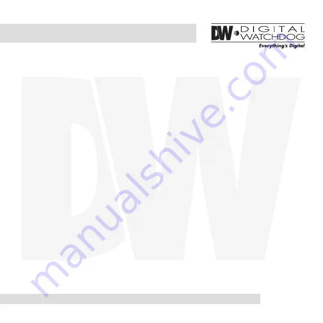 Digital Watchdog SNAP-IT DWC-V4365T Manual Download Page 1