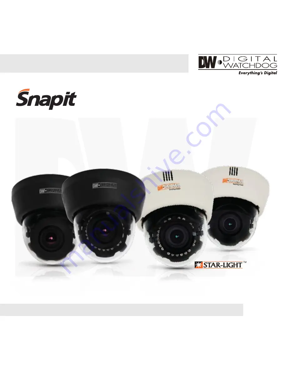 Digital Watchdog Snapit DWC-D4363D Manual Download Page 1