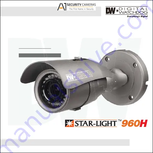 Digital Watchdog Star-Light 960H DWC-B6563DIR Manual Download Page 1