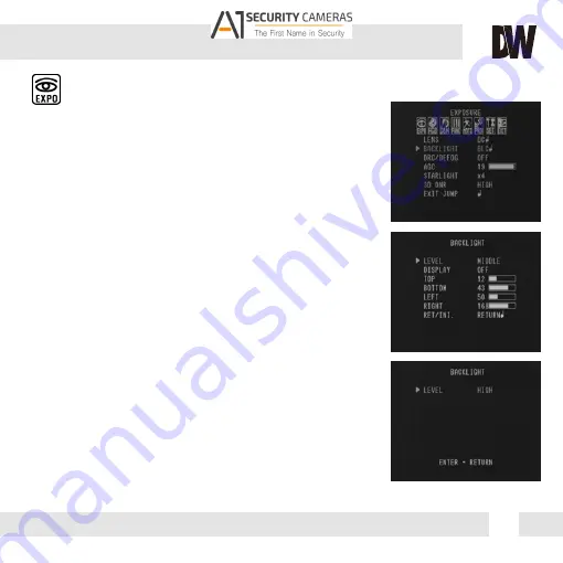 Digital Watchdog Star-Light 960H DWC-B6563DIR Manual Download Page 15