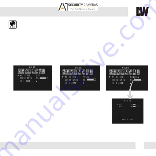 Digital Watchdog Star-Light 960H DWC-B6563DIR Manual Download Page 17