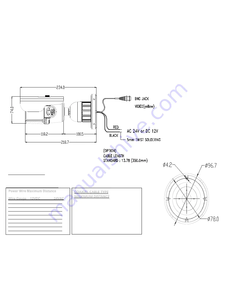 Digital Watchdog Starlight B1363D User Manual Download Page 4