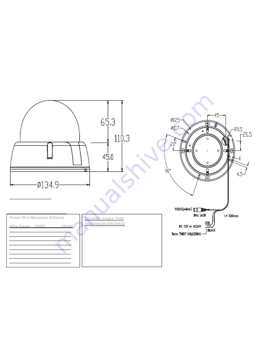 Digital Watchdog Starlight D2363TIR Series User Manual Download Page 4