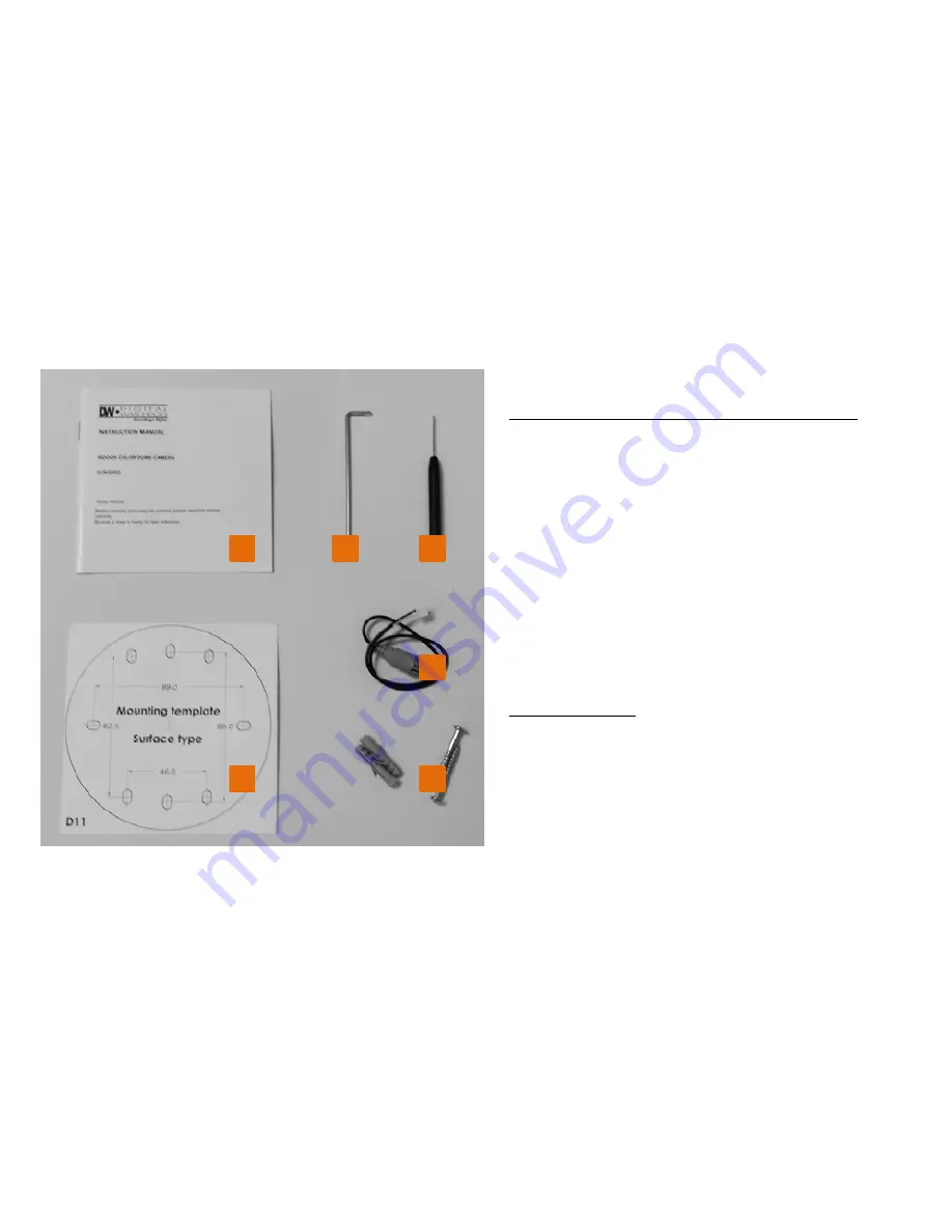 Digital Watchdog Starlight D2363TIR Series User Manual Download Page 5