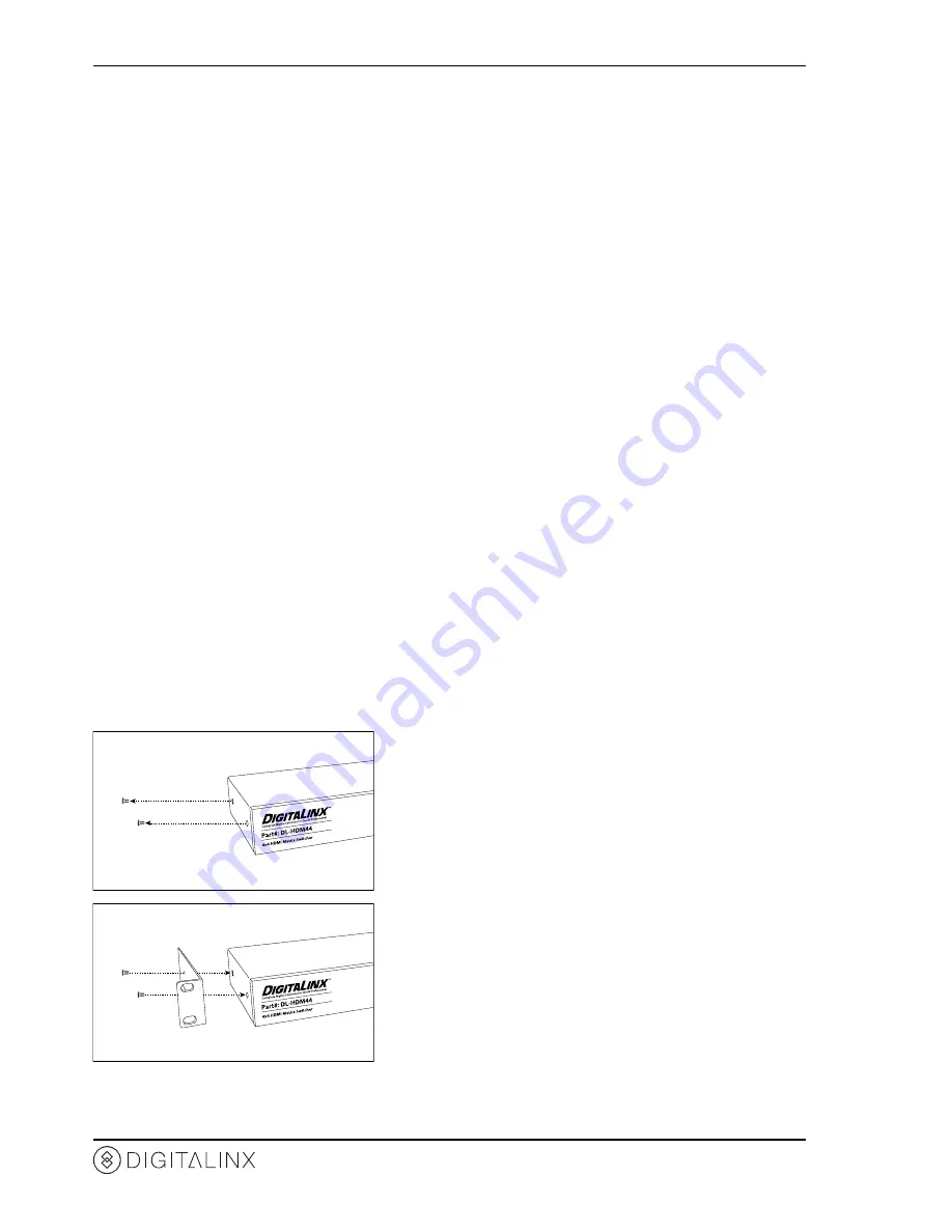 DigitaLinx DL-HDM44 Installation Manual Download Page 10