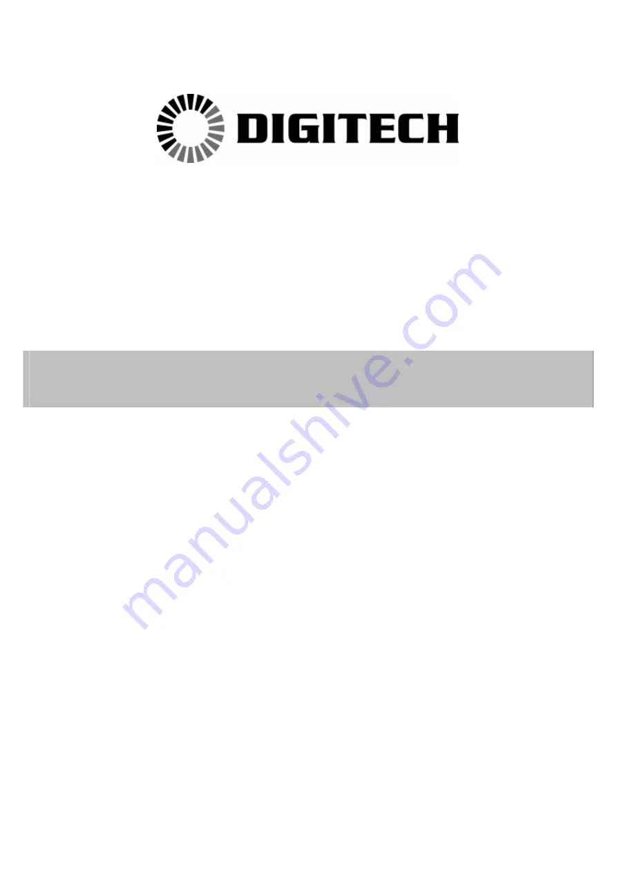 DigiTech AA-0373 User Manual Download Page 1