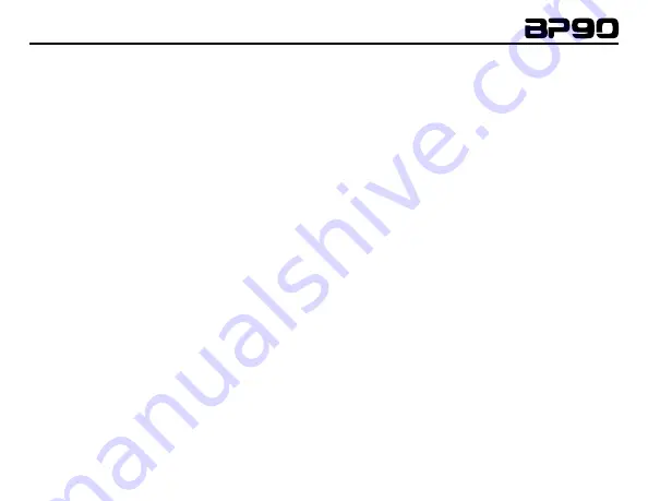 DigiTech BP-90 Owner'S Manual Download Page 10