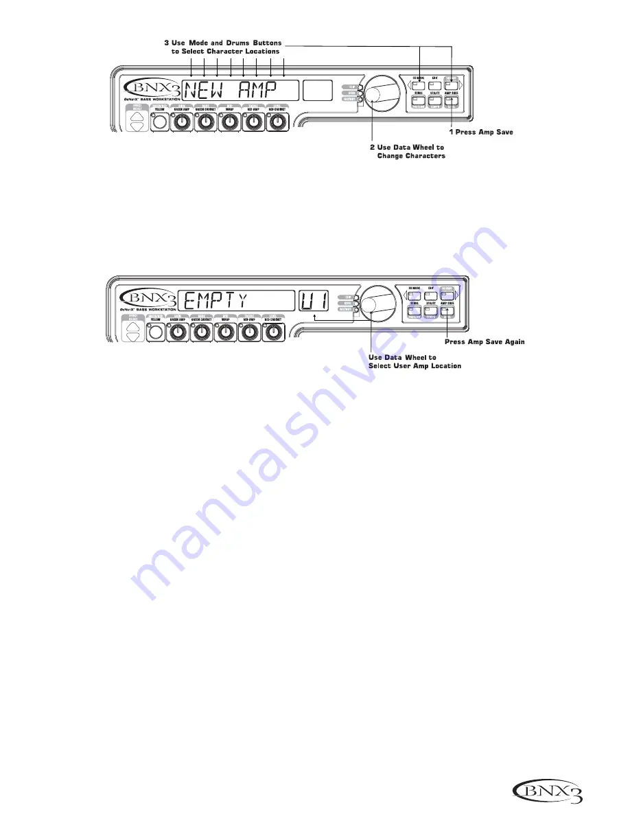 DigiTech GeNetX BNX3 Скачать руководство пользователя страница 38