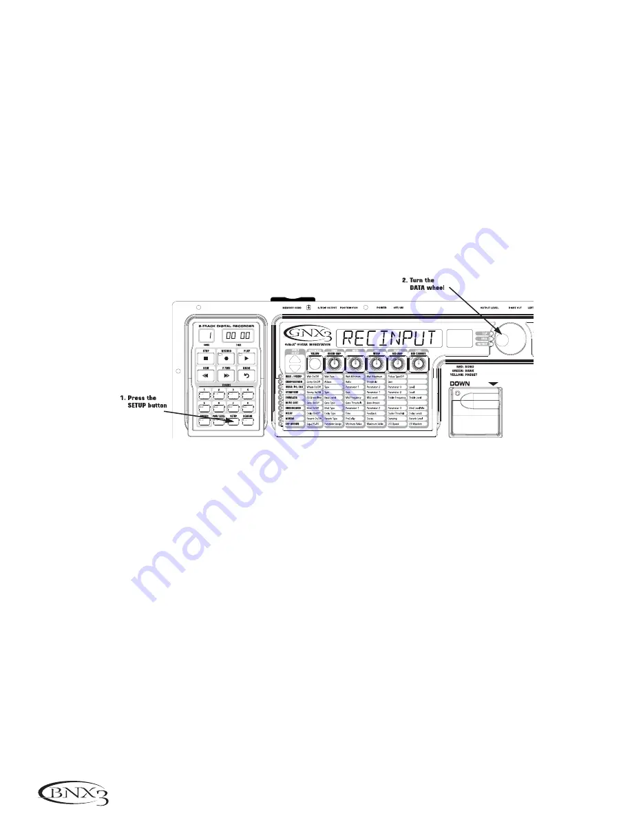 DigiTech GeNetX BNX3 User Manual Download Page 45