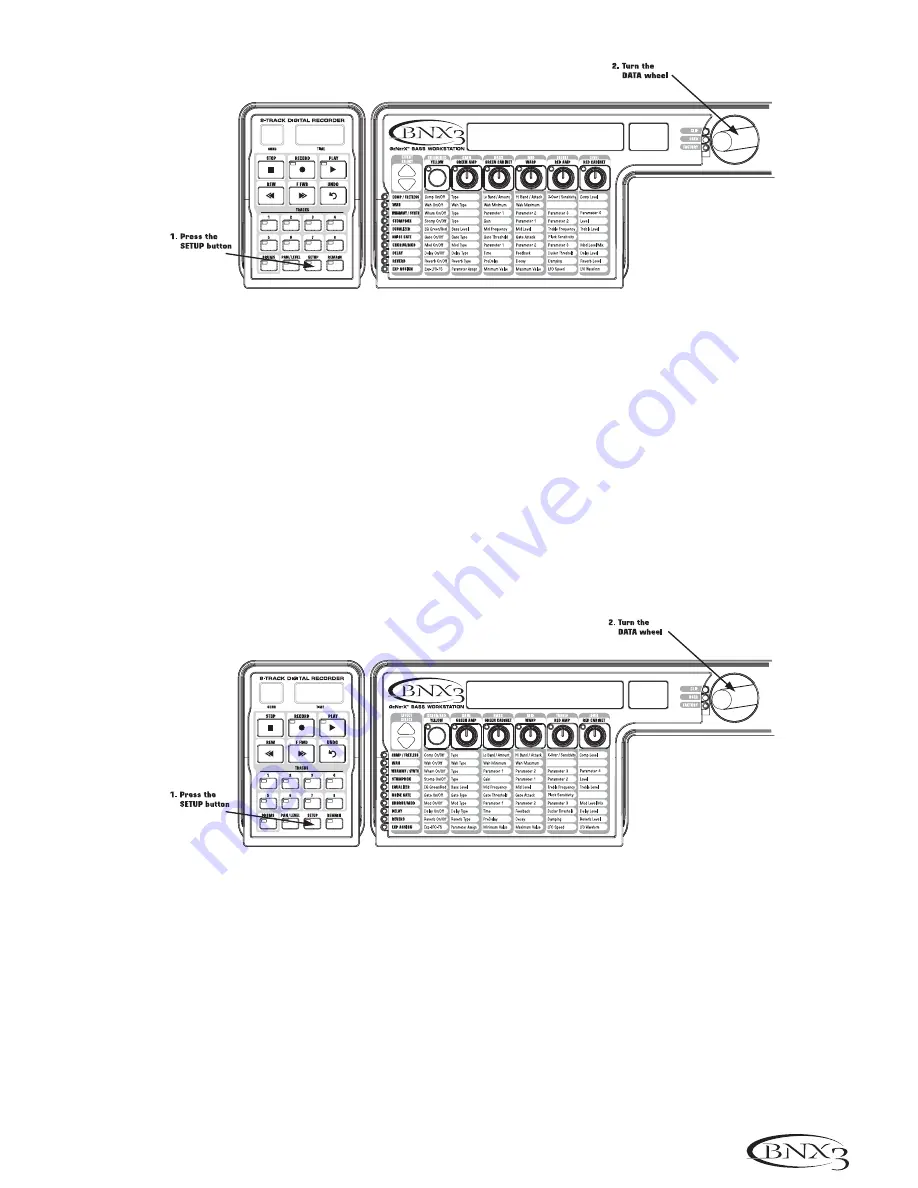 DigiTech GeNetX BNX3 User Manual Download Page 46