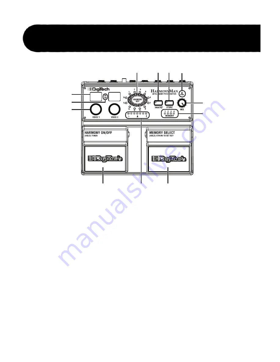 DigiTech HARMONYMAN - Owner'S Manual Download Page 8