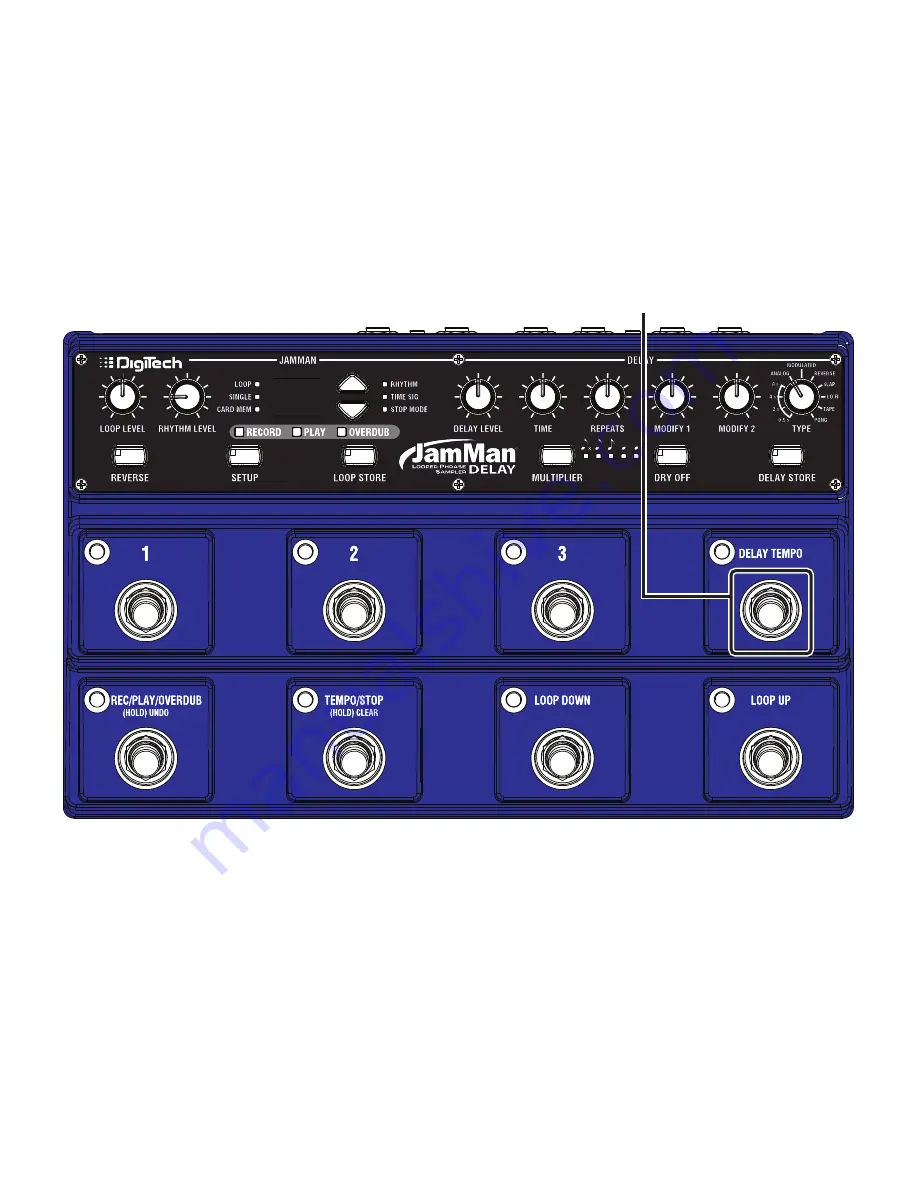 DigiTech JAMMAN - REV 18-0687 Owner'S Manual Download Page 16