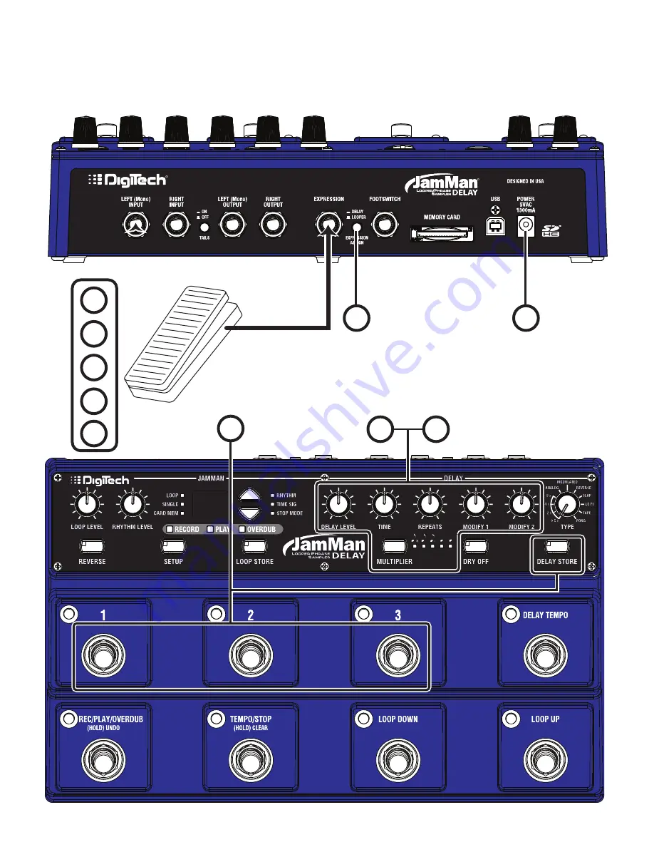 DigiTech JAMMAN - REV 18-0687 Owner'S Manual Download Page 41