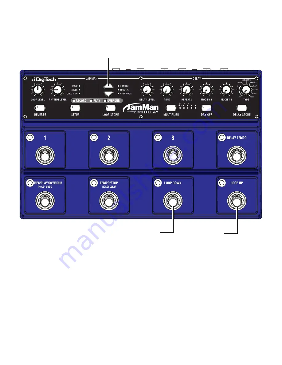 DigiTech JAMMAN - REV 18-0687 Owner'S Manual Download Page 43