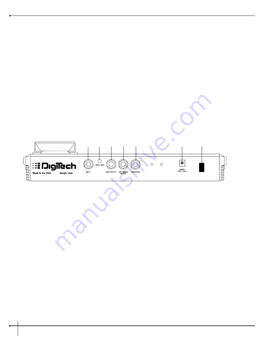 DigiTech RP 3 User Manual Download Page 10