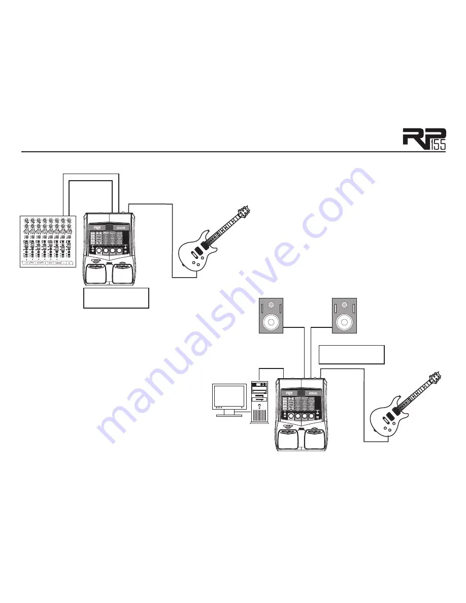 DigiTech RP155 Owner'S Manual Download Page 20