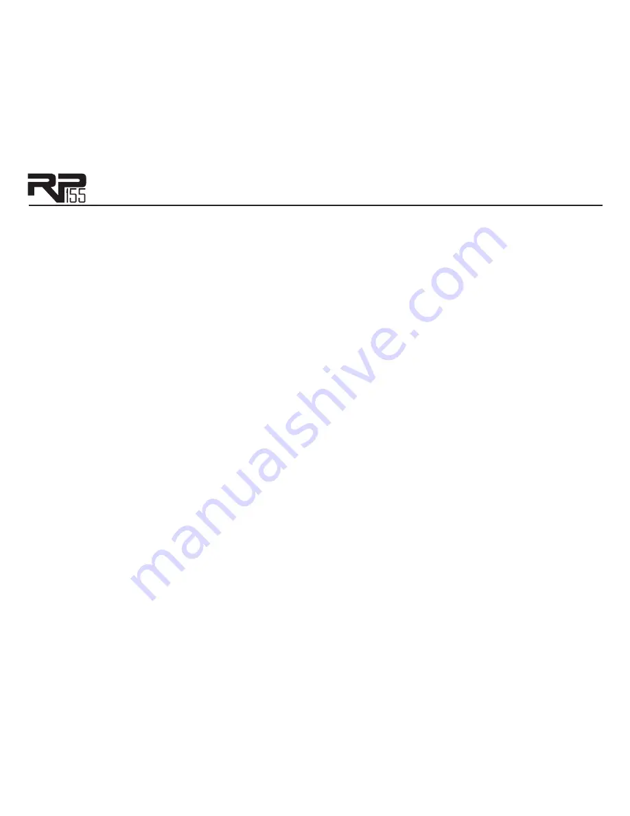 DigiTech RP155 Owner'S Manual Download Page 27