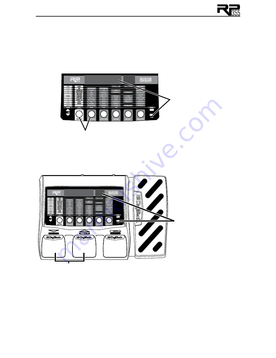 DigiTech RP355 Owner'S Manual Download Page 16