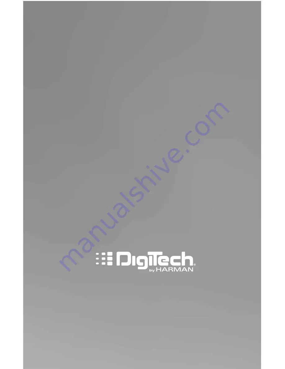 DigiTech RP355 Owner'S Manual Download Page 40