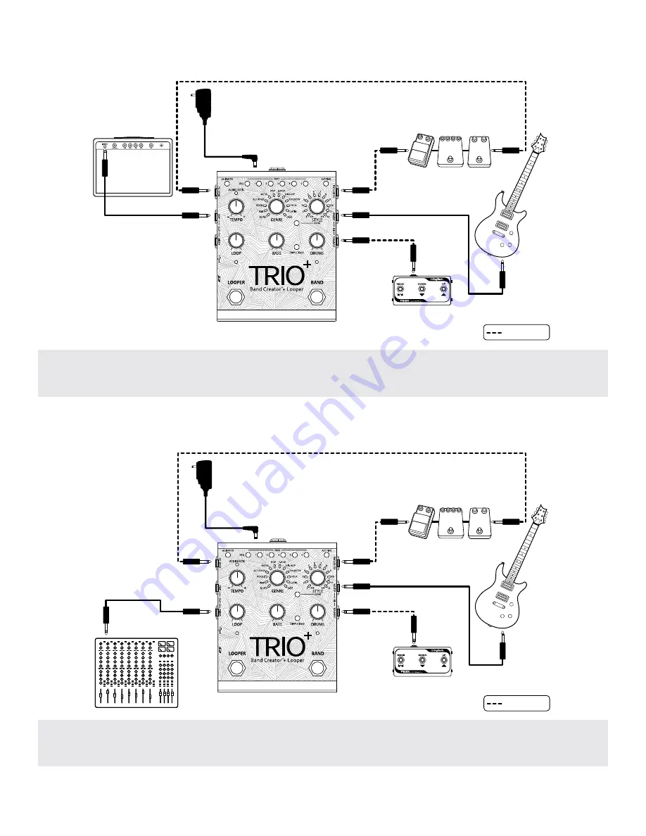 DigiTech TRIO+ Band Creator+ Looper Owner'S Manual Download Page 16