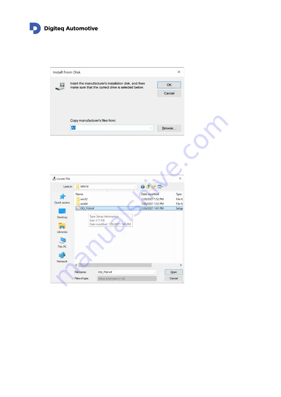 Digiteq Automotive FrameGrabber 4 Installation Manual Download Page 11