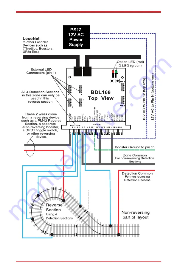 Digitrax BDL168 Instruction Manual Download Page 18