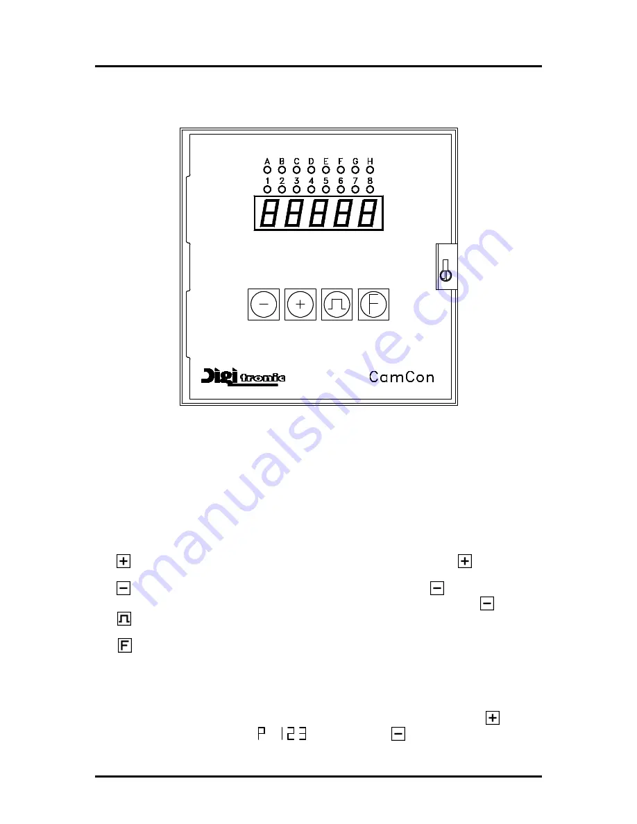 Digitronic CamCon DC33/X Скачать руководство пользователя страница 13